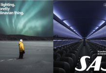 SAS branding: Scandinavian as Standard
